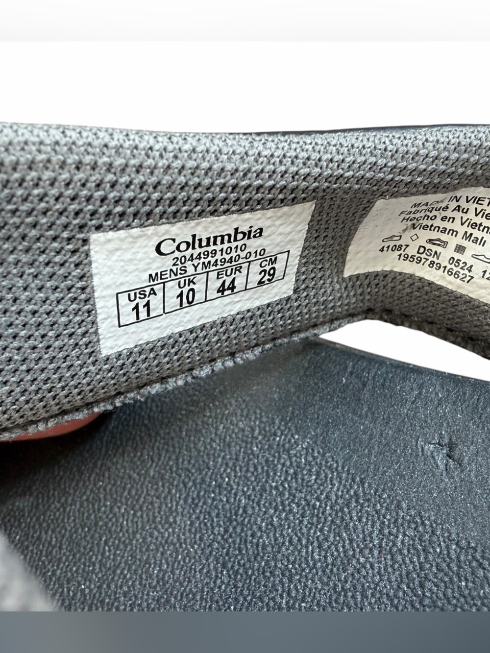 Columbia PFG black and Gray Men's Sandals - Picture 5 of 5